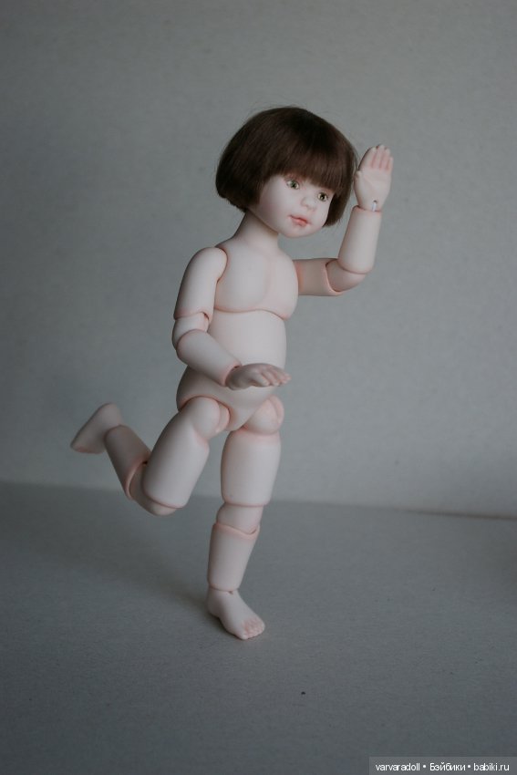 Играюсь с первой крошкой — Авторские шарнирные куклы своими руками: лепка
