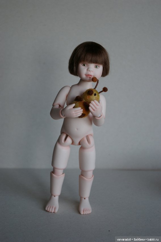 Играюсь с первой крошкой — Авторские шарнирные куклы своими руками: лепка