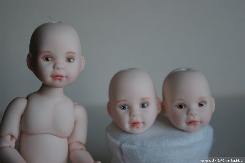 Играюсь с первой крошкой — Авторские шарнирные куклы своими руками: лепка