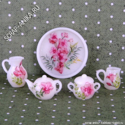 Кукольные сервизы — Румбоксы и кукольные интерьеры: фото (фото 3)