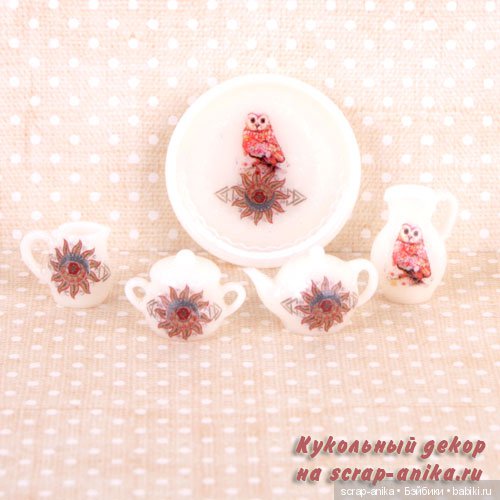 Кукольные сервизы — Румбоксы и кукольные интерьеры: фото (фото 4)