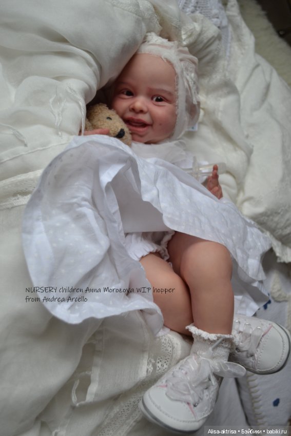 Харпер процесс возрождения. Кукла реборн Анны Морозовой (фото 5)