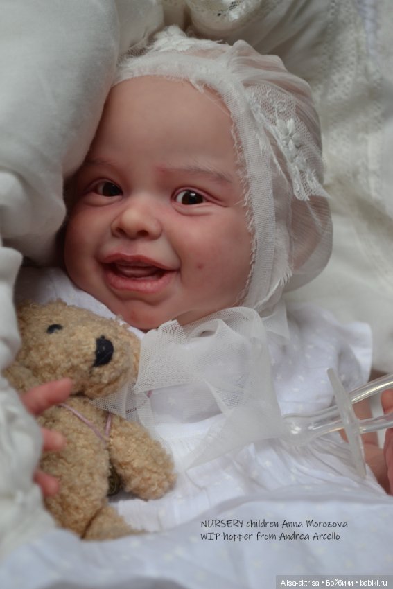 Харпер процесс возрождения. Кукла реборн Анны Морозовой (фото 6)