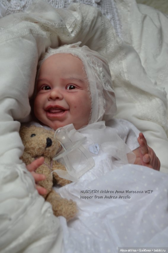 Харпер процесс возрождения. Кукла реборн Анны Морозовой (фото 9)