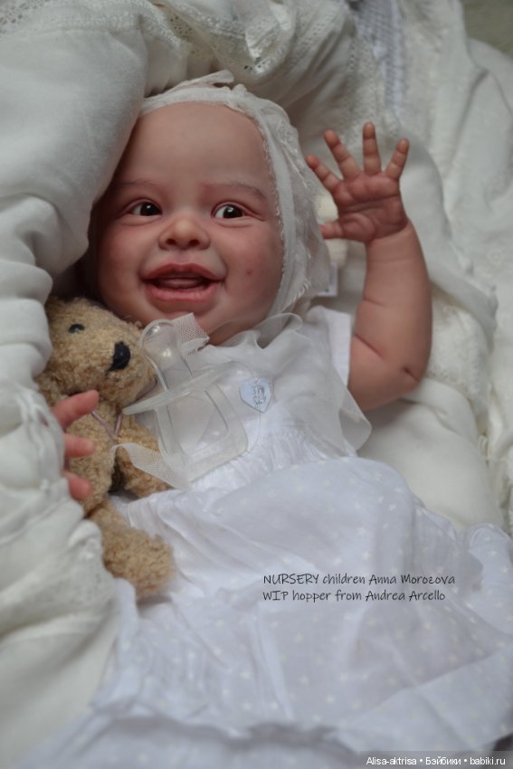 Харпер процесс возрождения. Кукла реборн Анны Морозовой (фото 10)