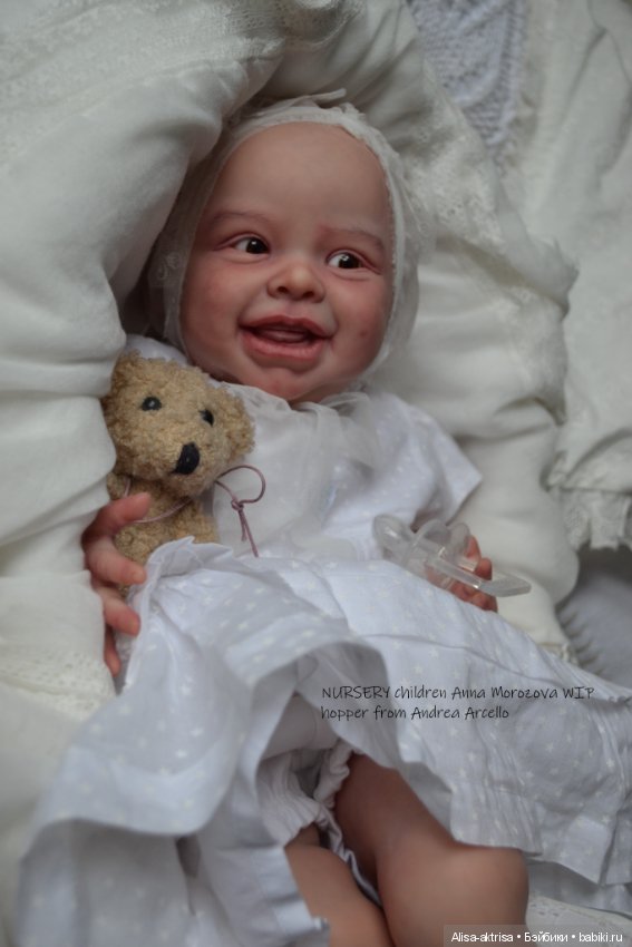 Харпер процесс возрождения. Кукла реборн Анны Морозовой (фото 2)