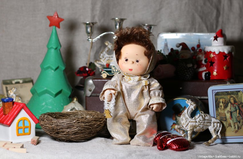 Кареглазый, золотокрылый — Советские винтажные куклы (СССР): Ленигрушка