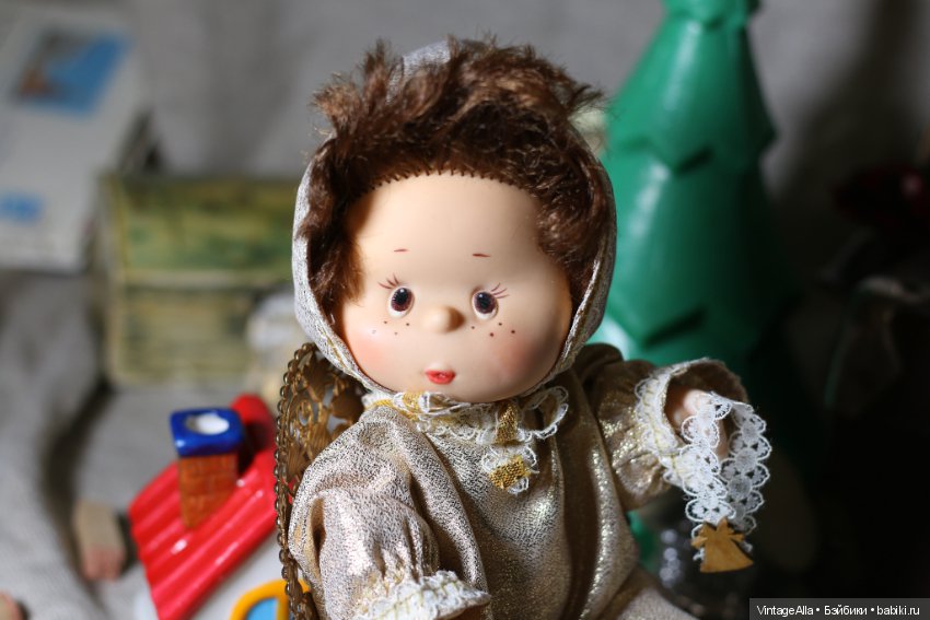 Кареглазый, золотокрылый — Советские винтажные куклы (СССР): Ленигрушка (фото 8)