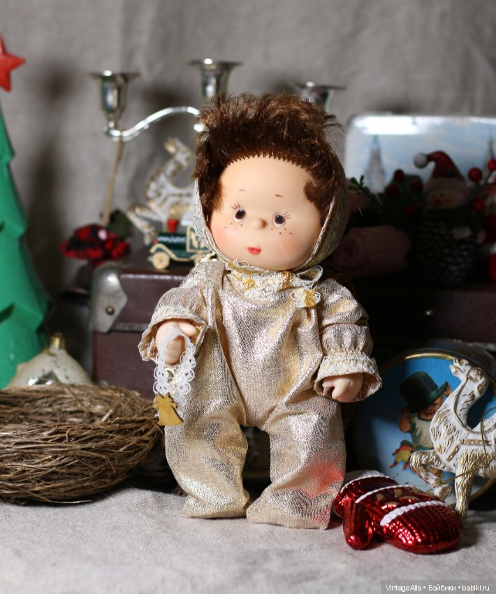 Кареглазый, золотокрылый — Советские винтажные куклы (СССР): Ленигрушка (фото 2)