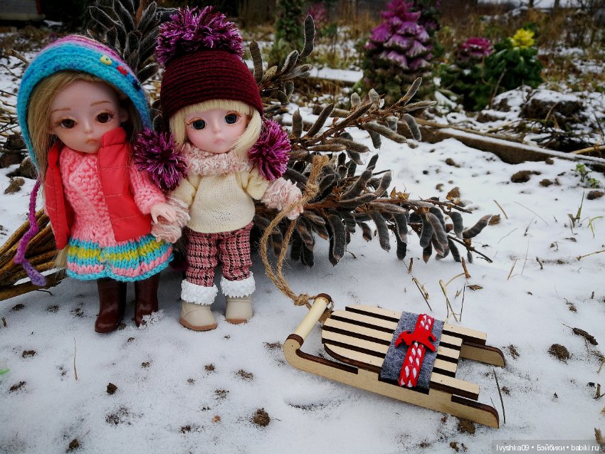 Эми, Ёлка и поход в лес — Разные шарнирные куклы (не БЖД): редкие