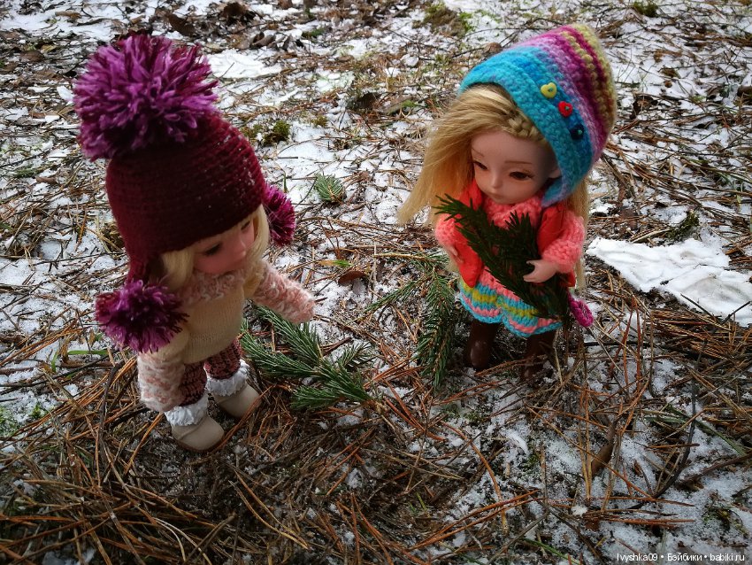 Эми, Ёлка и поход в лес — Разные шарнирные куклы (не БЖД): редкие (фото 7)