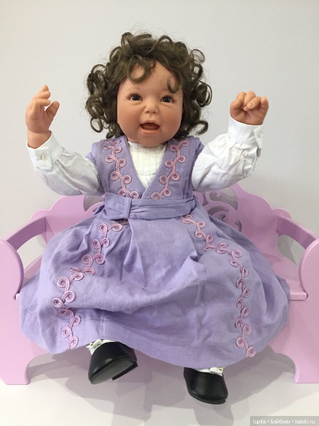 “Italian Girl 1900” Lee Middleton doll от автора Reva Schick (фото 6)