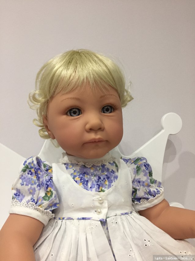 “Petals & Posies” Lee Middleton doll от автора Eva Helland (фото 5)