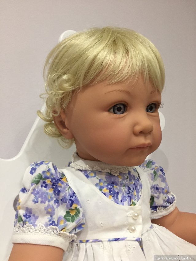 “Petals & Posies” Lee Middleton doll от автора Eva Helland (фото 7)