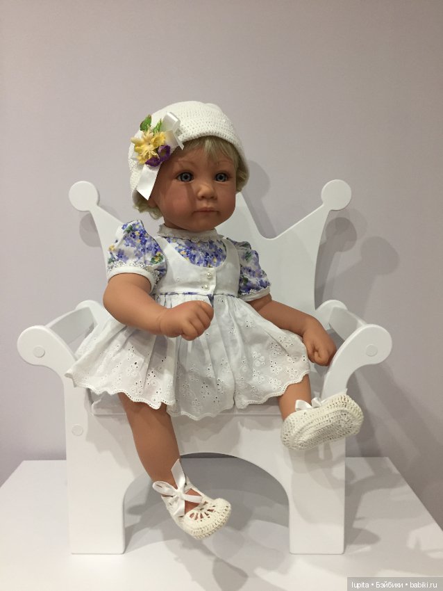 “Petals & Posies” Lee Middleton doll от автора Eva Helland