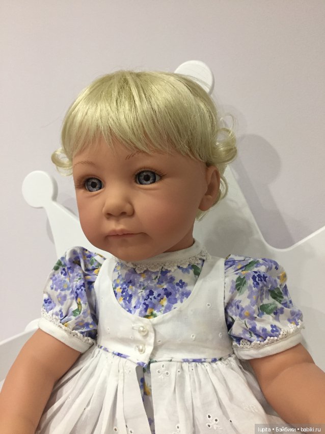 “Petals & Posies” Lee Middleton doll от автора Eva Helland (фото 6)