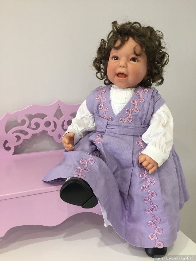 “Italian Girl 1900” Lee Middleton doll от автора Reva Schick (фото 4)