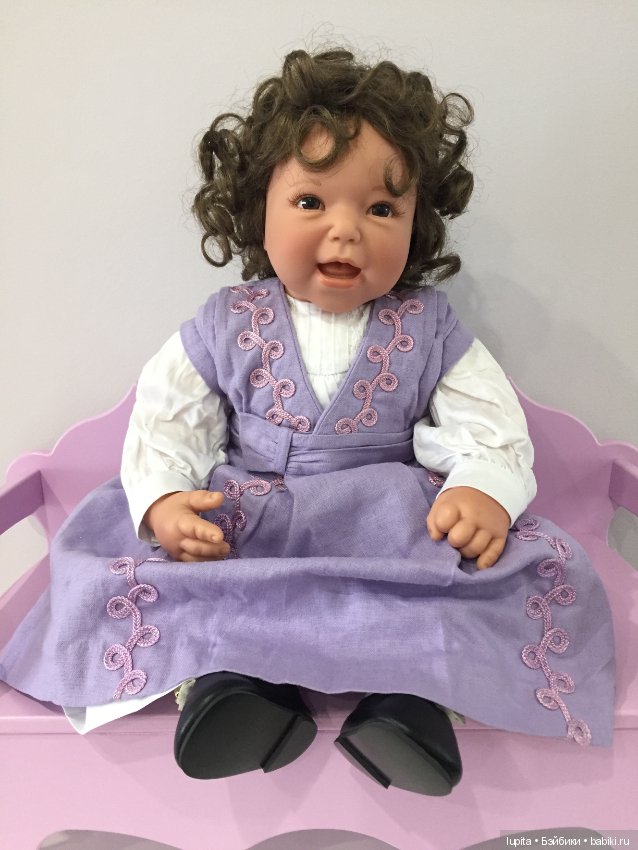 “Italian Girl 1900” Lee Middleton doll от автора Reva Schick (фото 9)