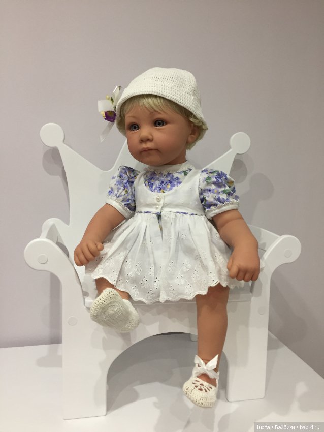 “Petals & Posies” Lee Middleton doll от автора Eva Helland