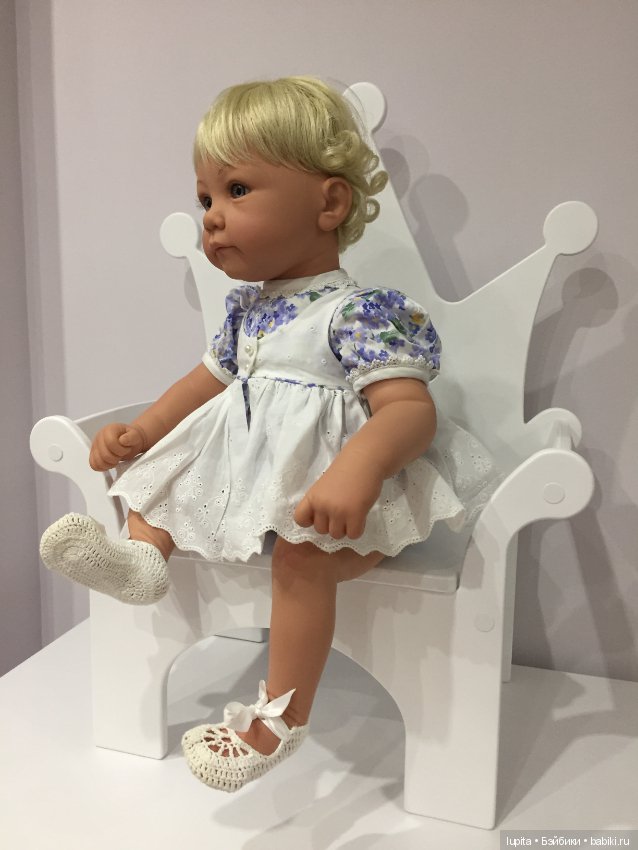 “Petals & Posies” Lee Middleton doll от автора Eva Helland