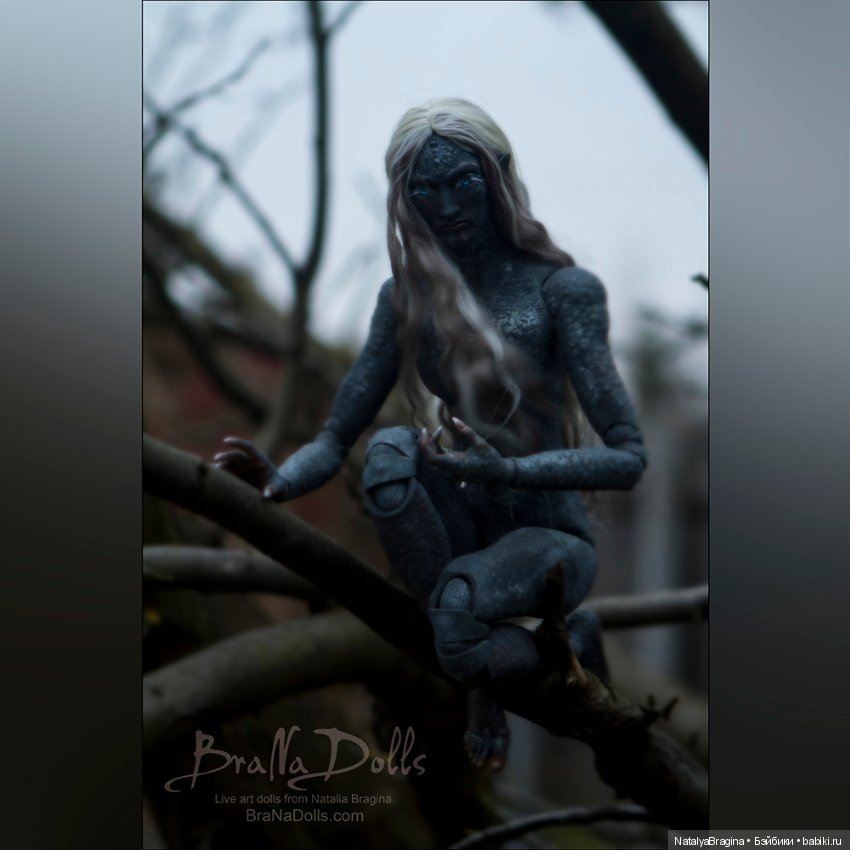 Темный Эльф — Авторские шарнирные куклы своими руками: лепка (фото 6)