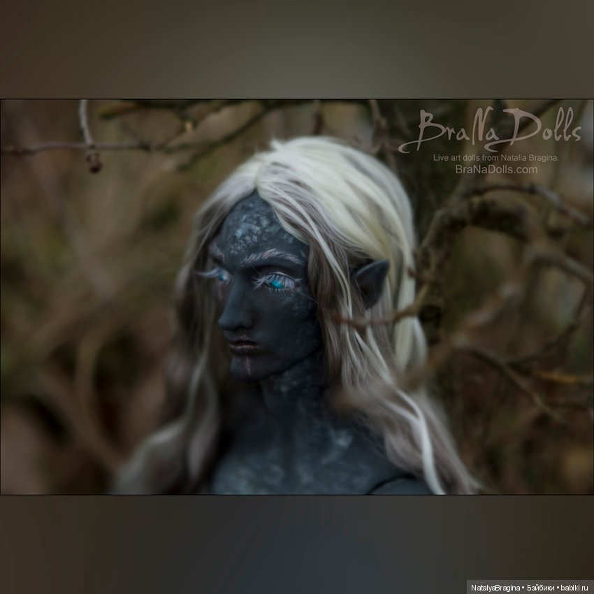 Темный Эльф — Авторские шарнирные куклы своими руками: лепка (фото 9)
