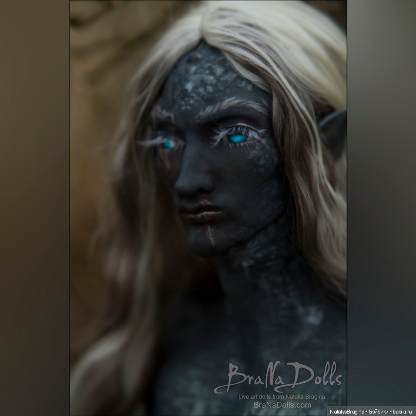 Темный Эльф — Авторские шарнирные куклы своими руками: лепка (фото 3)