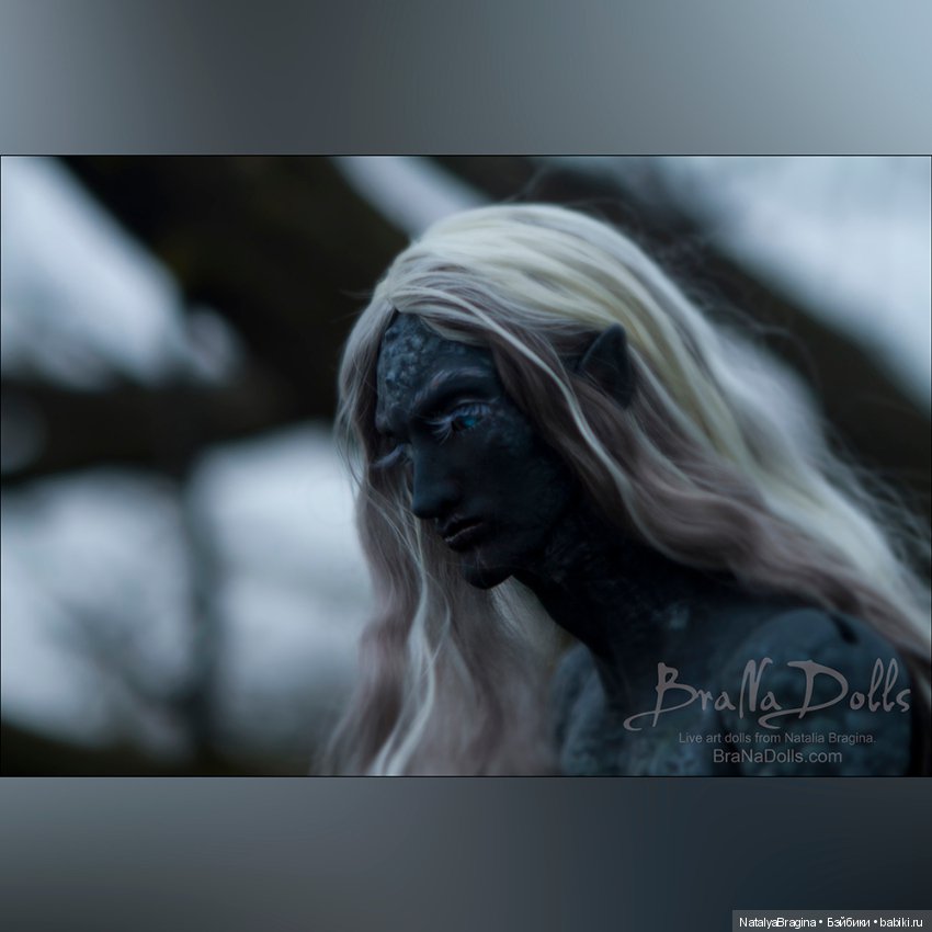 Темный Эльф — Авторские шарнирные куклы своими руками: лепка (фото 10)