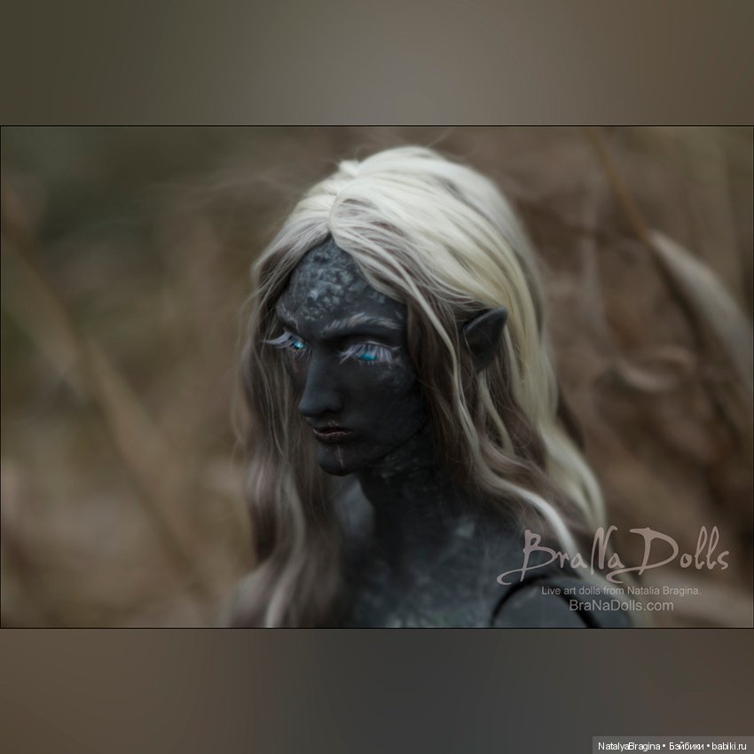 Темный Эльф — Авторские шарнирные куклы своими руками: лепка (фото 7)
