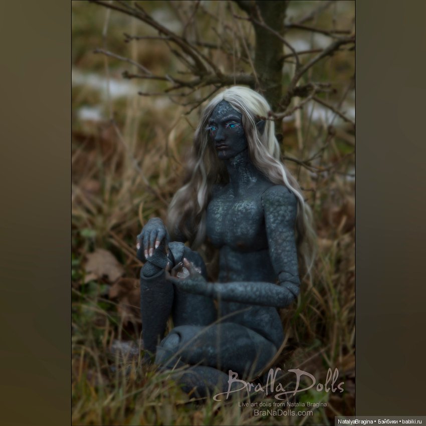 Темный Эльф — Авторские шарнирные куклы своими руками: лепка (фото 5)