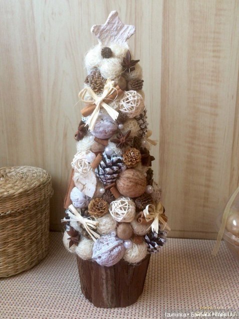 Украшаем дом к Новому году. Эко стиль (фото 3)