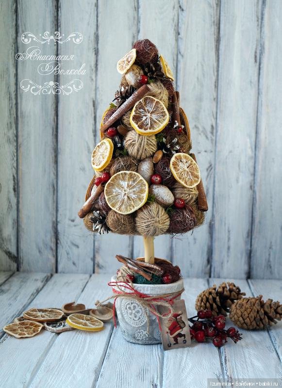 Украшаем дом к Новому году. Эко стиль (фото 7)