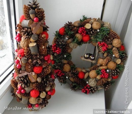 Украшаем дом к Новому году. Эко стиль (фото 10)