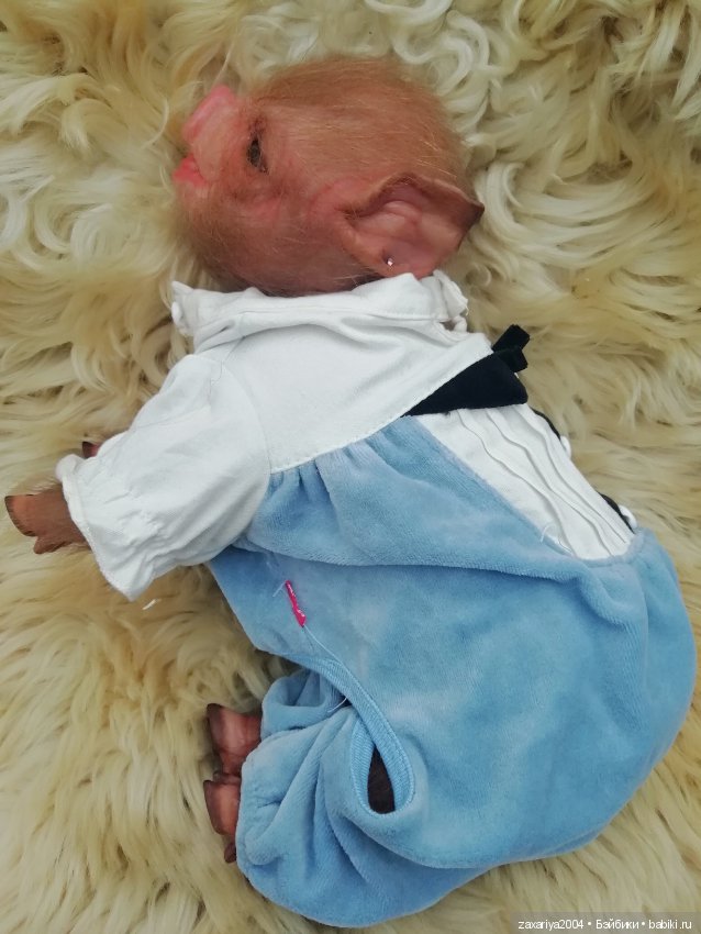 Хрюня - кукла реборн Рязановой Елены