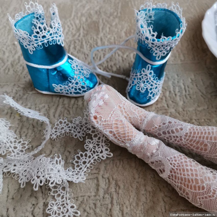 Волшебная Снегурочка, шарнирная интерьерная кукла