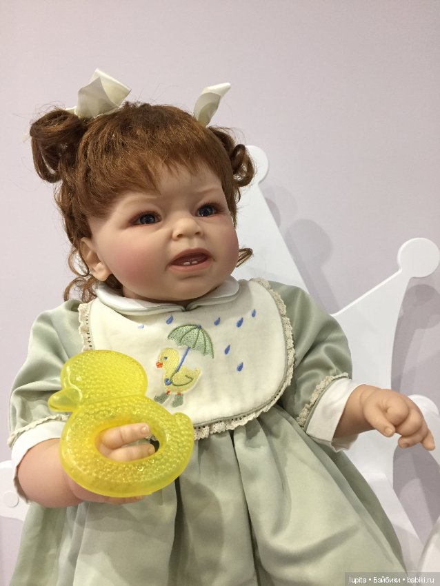 “Teething blues” Lee Middleton doll от автора Reva Schick (фото 2)