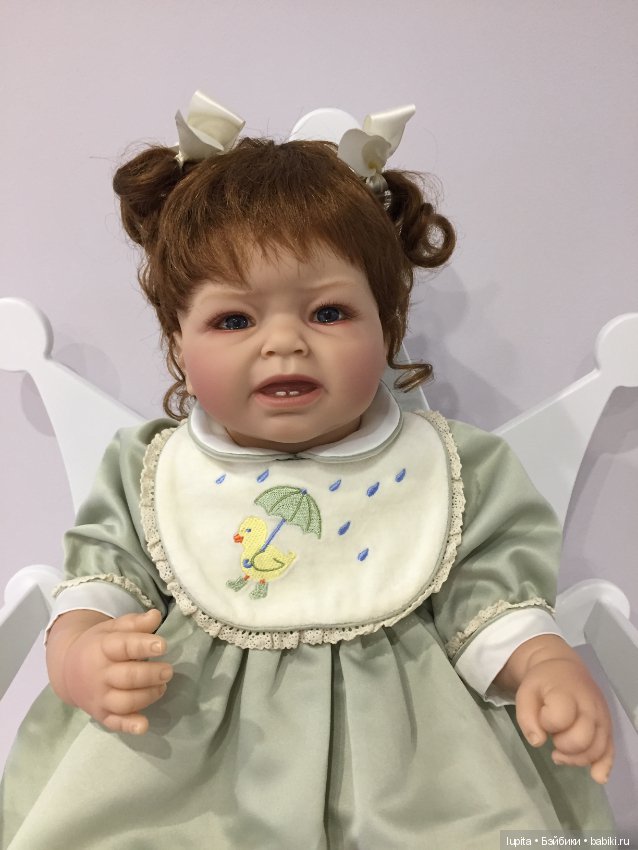“Teething blues” Lee Middleton doll от автора Reva Schick (фото 5)