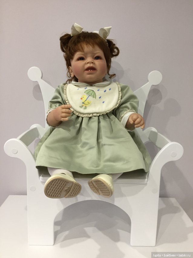“Teething blues” Lee Middleton doll от автора Reva Schick (фото 3)