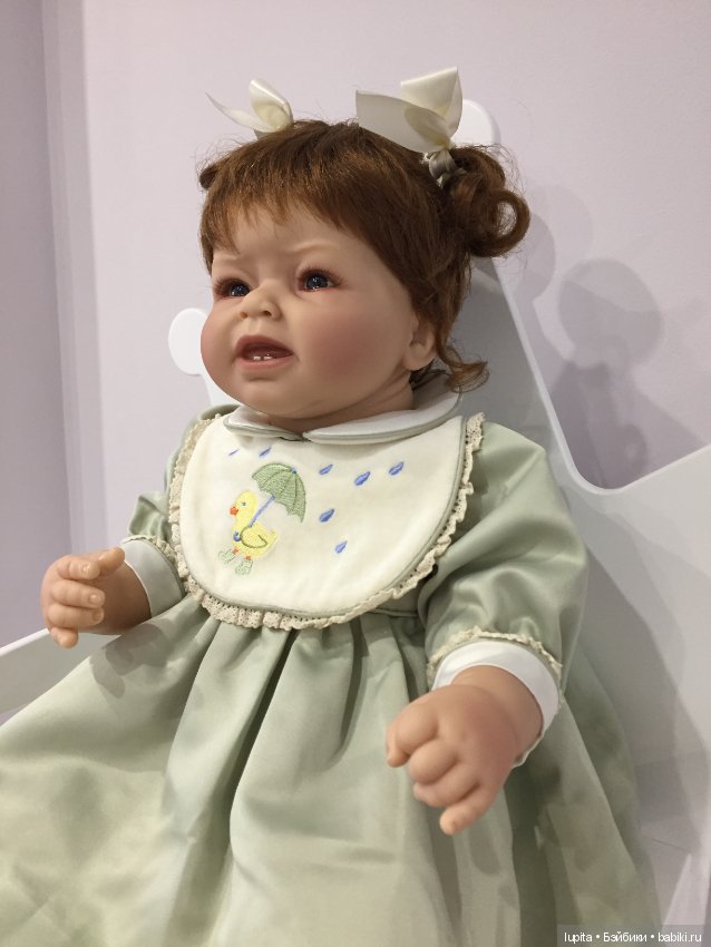 “Teething blues” Lee Middleton doll от автора Reva Schick (фото 9)