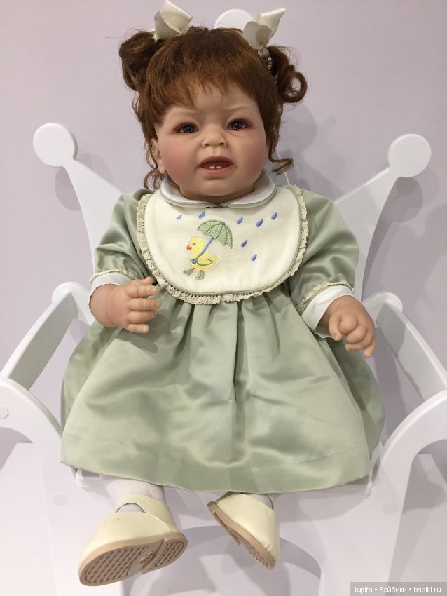 “Teething blues” Lee Middleton doll от автора Reva Schick (фото 4)