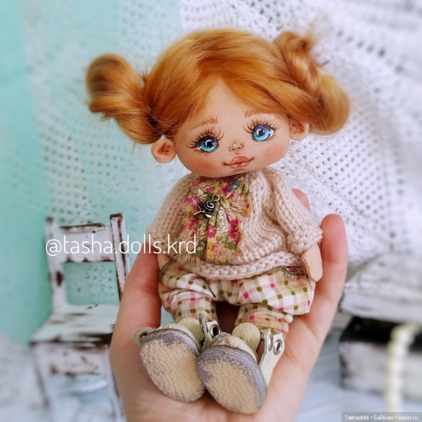 Любимые рыжики — Авторские текстильные куклы: Вальдорфские (фото 2)