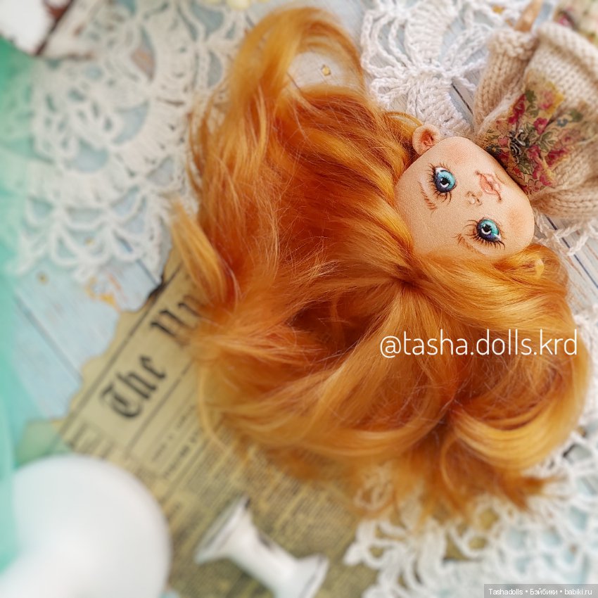Любимые рыжики — Авторские текстильные куклы: Вальдорфские (фото 5)