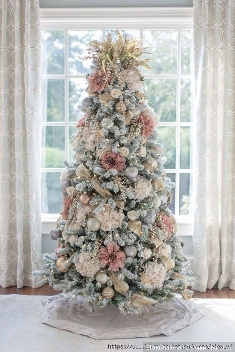 Красавицы Новогодние Елочки! Вдохновляемся (фото 10)