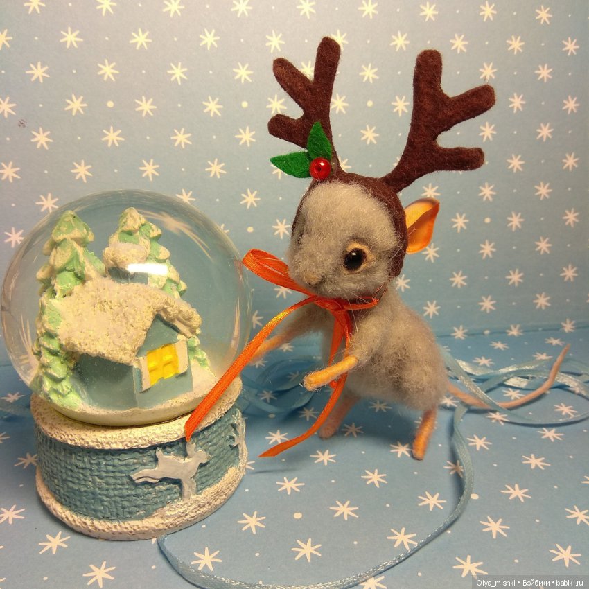 Он уже близко — Валяные игрушки из шерсти: сухое валяние (фото 2)