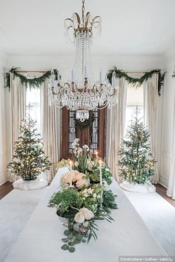 Украшаем дом к Новому году. Примеры. Вдохновляемся