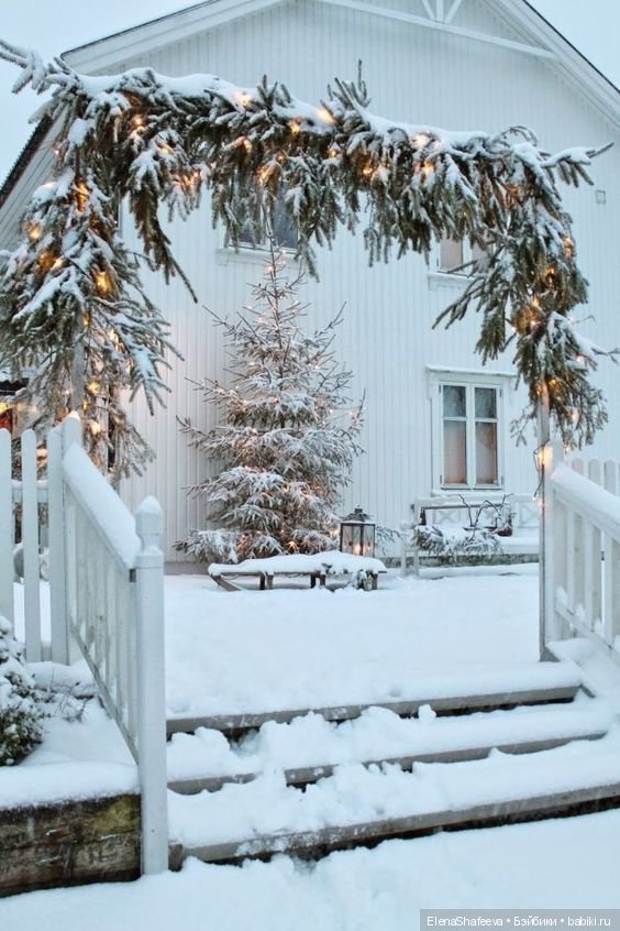 Украшаем дом к Новому году. Примеры. Вдохновляемся (фото 2)