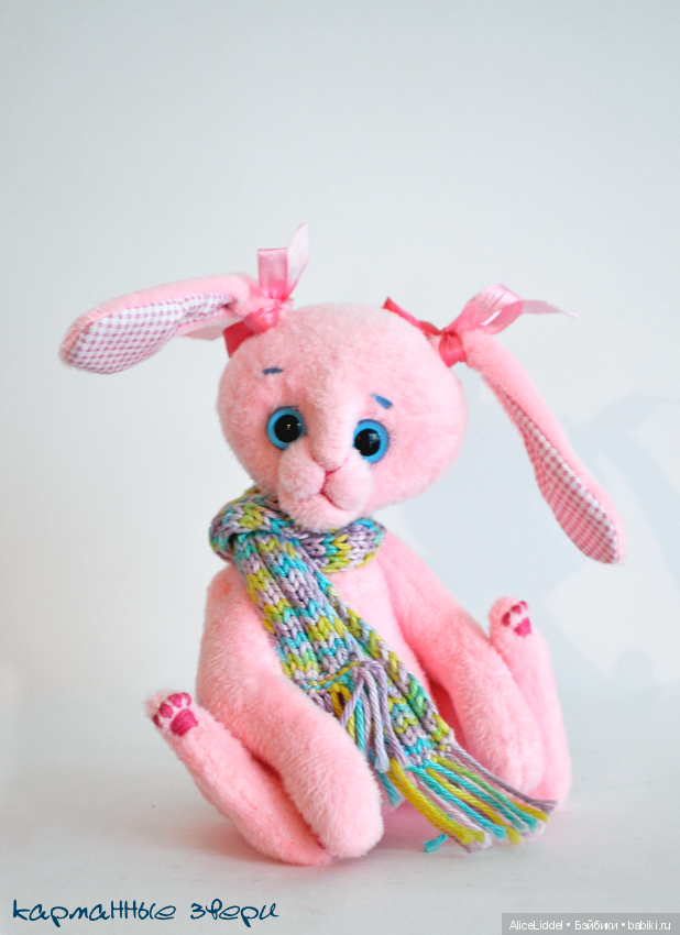 Заинька — Текстильные игрушки и примитивы: кофейные (фото 3)