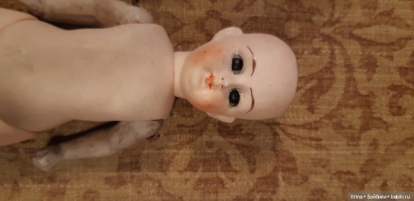 Подскажите, пожалуйста, как правильно установить голову кукле (фото 4)