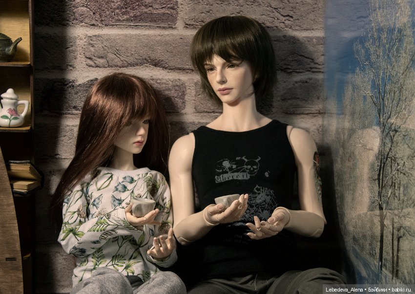 Когда хочется зимы — Фотоистории с куклами BJD (БЖД): сериалы