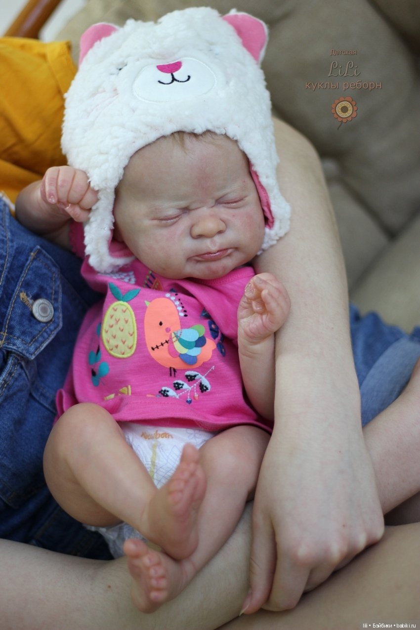 Малышка реборн Азалия — Молды и прототипы Реборн (Reborn): новинки (фото 6)